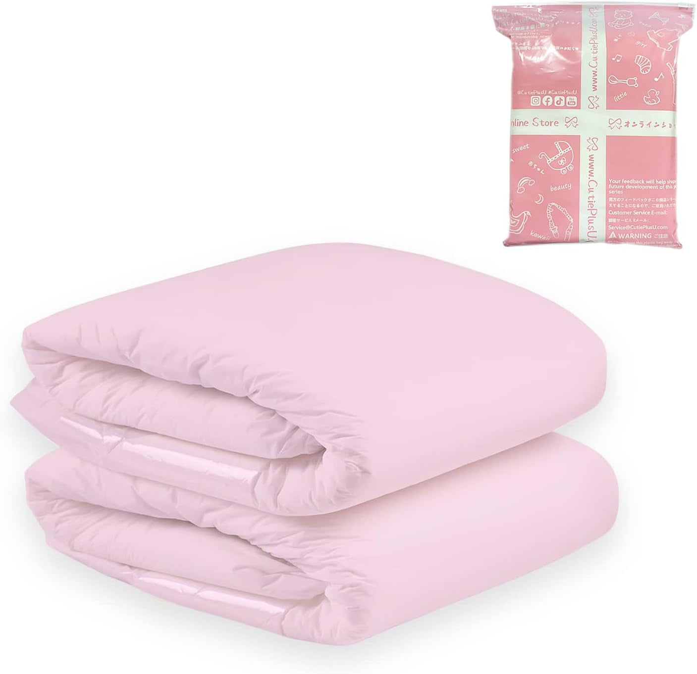 CutiePlusU Pañales para adultos, superficie seca, máxima absorbencia durante la noche, pañal desechable para incontinencia - azul, rosa, blanco, paquete de 3 (mediano 71-96 cm)