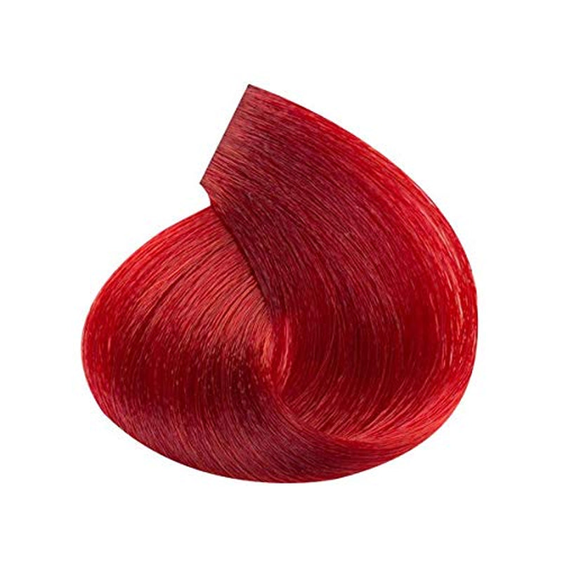 Coloración permanente del cabello en crema con linaza y aloe vera 100ml (- 7.0 Rubio) Naty Shop Tinte para el cabello Superbooster (Rojo 100 Ml (1 pack)