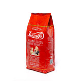Lucaffé - Kaffeebohnen Mamá Lucía, 1 kg | Café aus ganzen Bohnen para crema Espresso | Helle Röstung | Intensivo y cremiger Gesmack