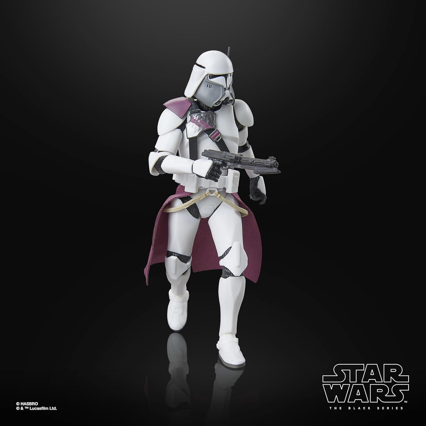Star Wars Black Series Clone Commander Bacara, Star Wars: Ahsoka Figura coleccionable premium (15 cm) Figuras de acción Naty Shop