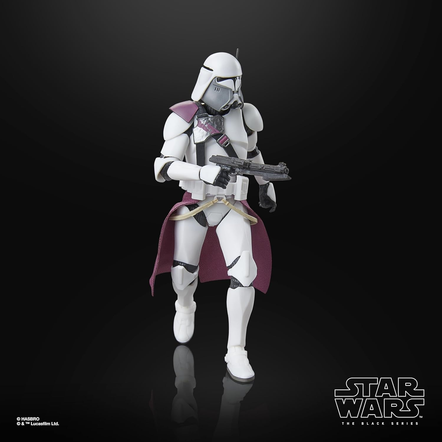 Star Wars Black Series Clone Commander Bacara, Star Wars: Ahsoka Figura coleccionable premium (15 cm) Figuras de acción Naty Shop