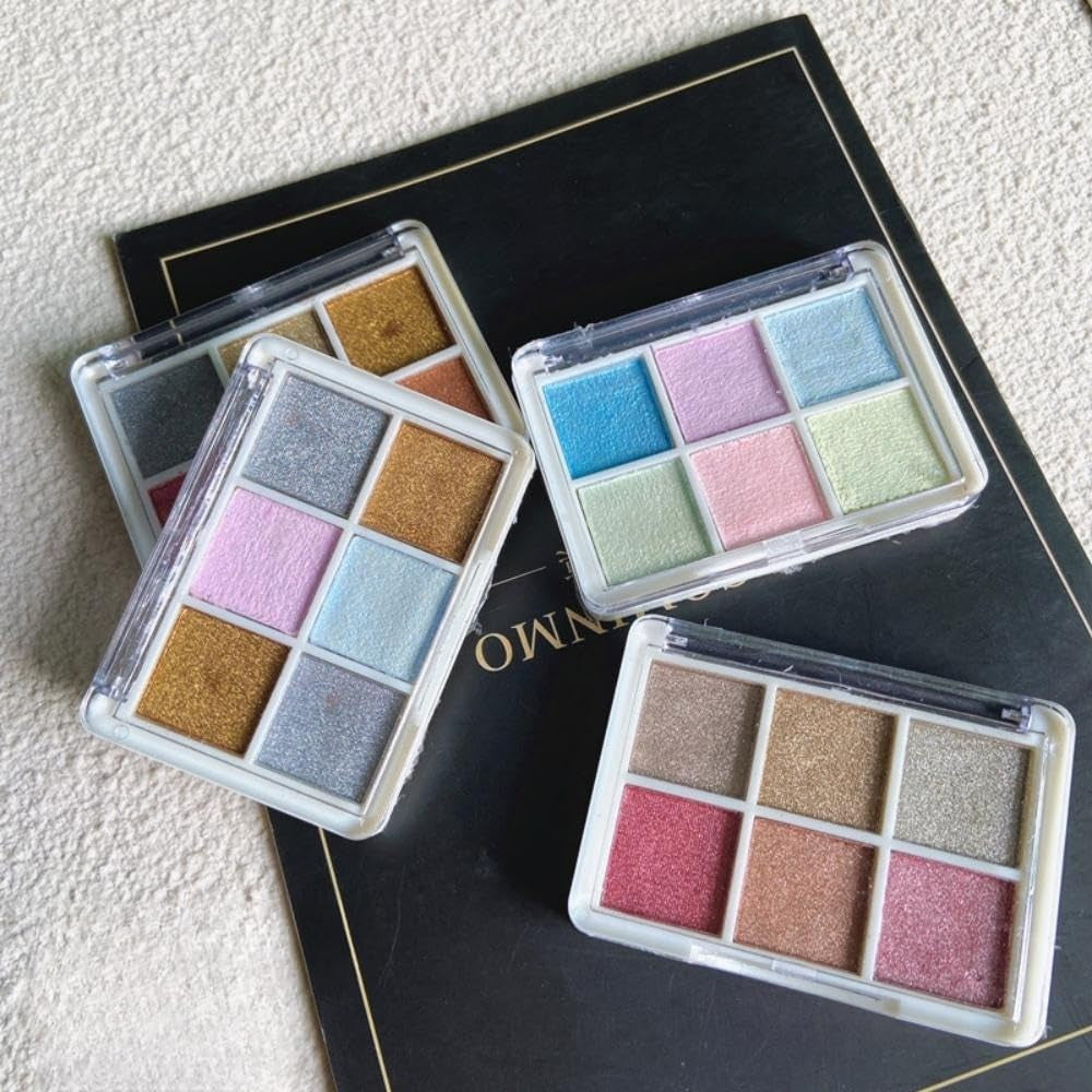 GZMAYUEN Chrom Pulver para uñas 6 colores espejo cromo uñas polvo pigmento polvo uñas arte