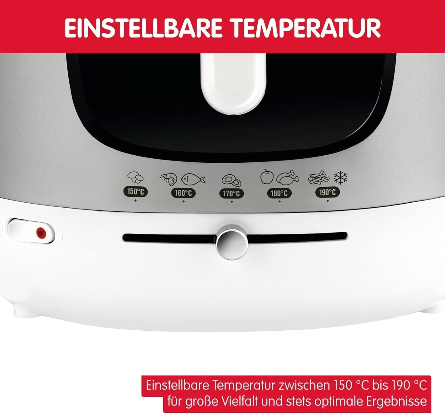 Freidora AM4800 Mega 2Kg, freidora de aceite, filtro de olores, 1800 W Electrodomésticos Naty Tienda