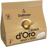 Almohadillas Crema d'Oro suaves y finas (16 almohadillas Kaffee)