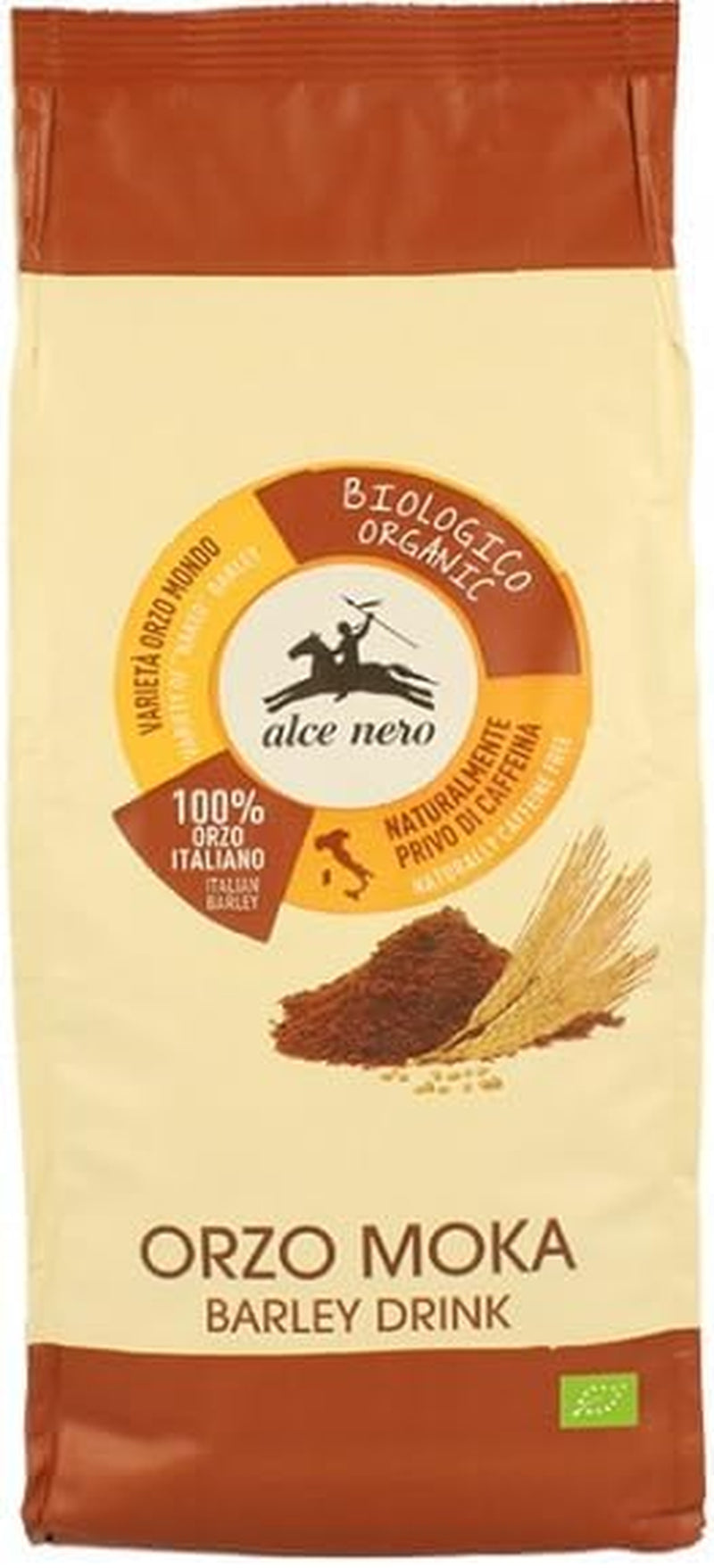 Cebada Black Elk Moka, tostada y molida, orgánica, 500g