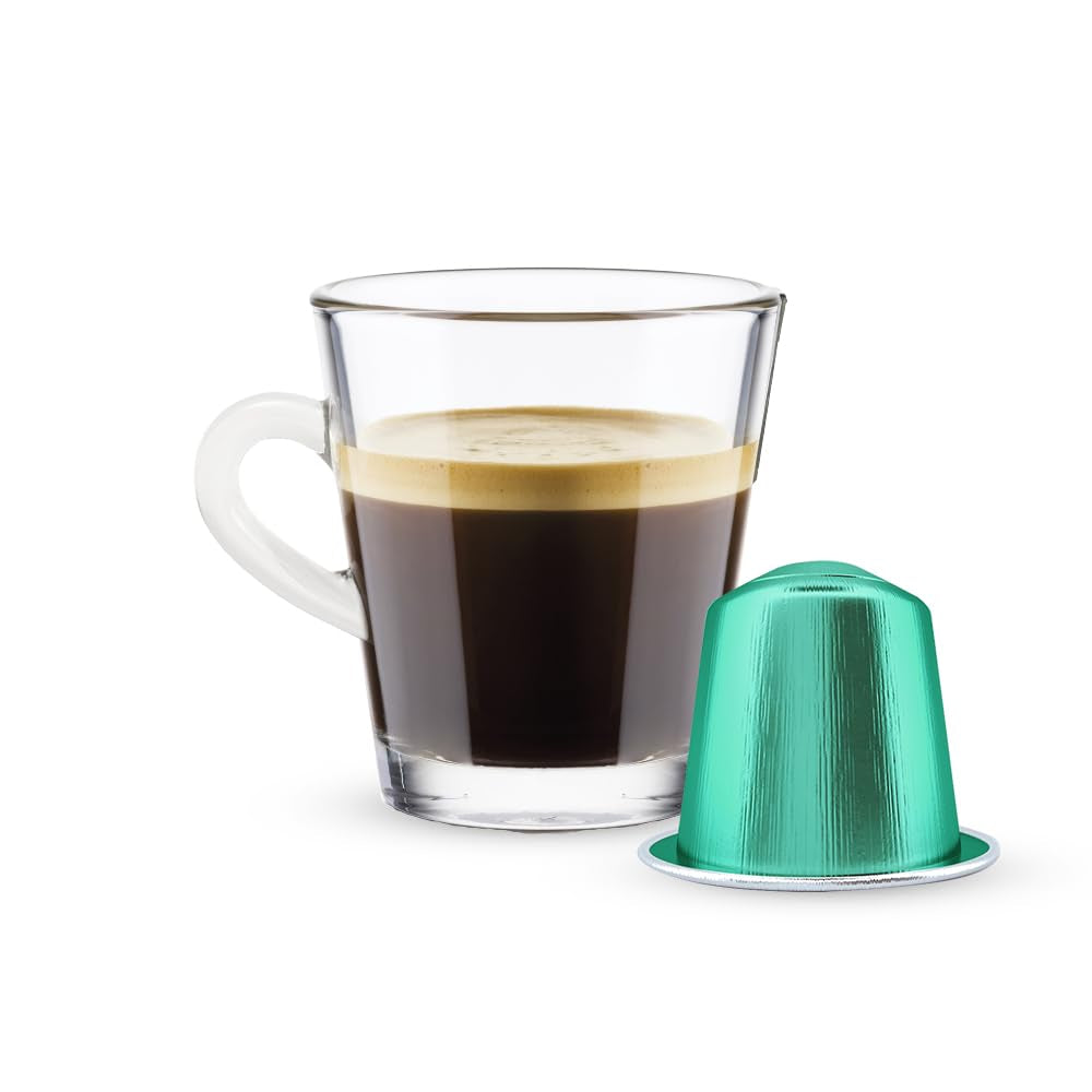 - Kaffee Cápsulas compatibles con Nespresso® – descafeinado – 10 cápsulas (pack de 5)