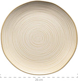 MÄSER 931512 Nottingham Vintage Series Vajilla para 4 personas, servicio combinado de 20 piezas con formas redondas irregulares en aspecto retro, azulejo, beige