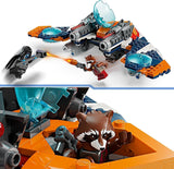 Nave espacial LEGO Marvel Rockets vs. Set de nave espacial para construir de Ronan, figura de superhéroe de Guardianes de la Galaxia, juguete de regalo para niños y niñas de 8 años 76278 Juegos de construcción Besuche den LEGO-Store