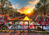 Ravensburger Puzzle 12000662 1000 piezas Bicicletas en Amsterdam - Puzzle colorido para adultos y niños en calidad probada Ravensburger Puzzle Naty Shop Nuevo diseño