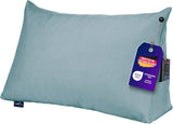 Traumnacht Cosy Back cojín de lectura, 70 x 40 cm beige, funda desenfundable y lavable de 100% poliéster, práctico bolsillo lateral, certificado Öko-Tex, fabricado según los estándares de calidad alemanes