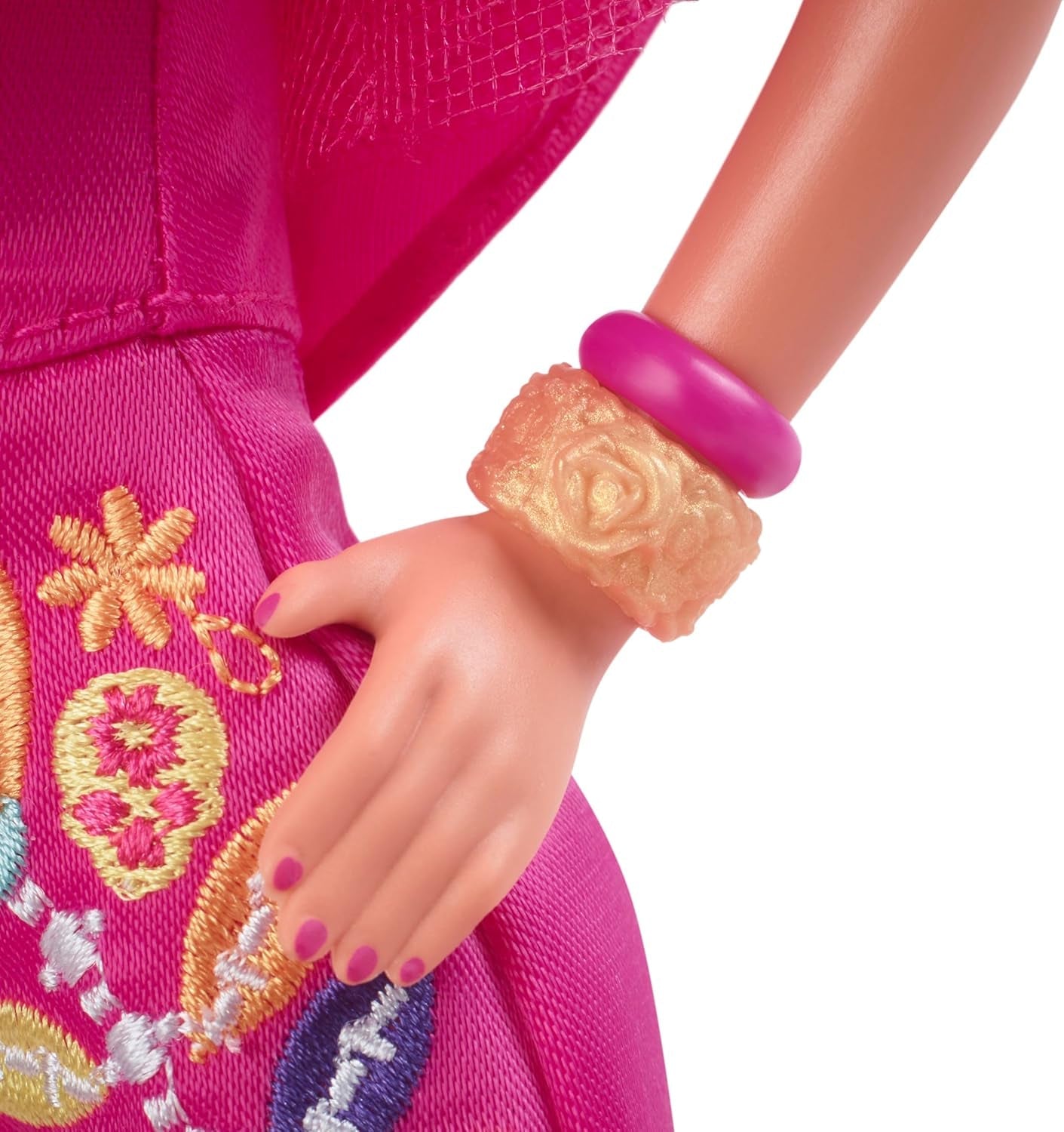 Muñeca Barbie del Día de los Muertos - Edición limitada con vestimenta tradicional y joyería, incluye soporte y certificado de coleccionista, para coleccionistas y fanáticos de 6 años en adelante, HJX14
