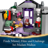 LEGO Harry Potter Trajes de Ollivanders y Madam Malkin, Tierras del Callejón Diagon, Juego para niños, Juguetes mágicos, Regalos de fantasía para niñas, niños y fanáticos a partir de 8 años 76439 Juegos de construcción Besuche den LEGO-Store