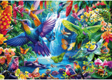 Trefl 10880 Colibríes en los Trópicos 1000 Piezas - Puzzle de Pájaros Diy, Entretenimiento Creativo, para Adultos y Niños de 12 Años en Adelante, Puzzle Multicolor Naty Shop