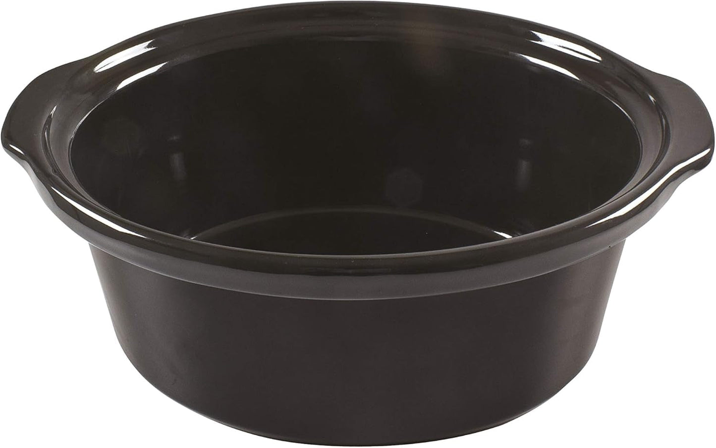 Beper BC.510 Olla de Cocción Lenta, 280 W, 4,5 litros, Vitrocerámica, Negra y Acero Olla de Cocción Lenta Naty Shop