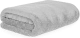 HOMLA Manta polar roja mullida y cálida - para sofá y cama Manta cómoda Manta para sofá Manta para salón - fácil de mantener 150 X 200 cm Rosa Camas y mantas Besuche den HOMLA-Store Gris claro Poliéster rojo 150X200 Cm