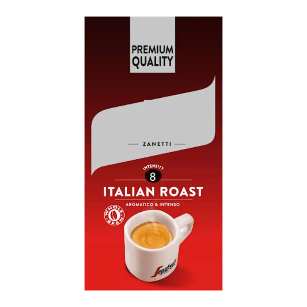 Segafredo Zanetti Café tostado italiano en grano, 1 kg
