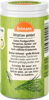 Ostmann - eneldo picado, 12,5 gramos Condimente Naty Shop