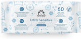 Toallitas para bebé Mama Bear ultrasensibles sin fragancia, 1008 unidades (18 paquetes de 60) Naty Shop