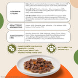 IAMS Delights Land Collection Comida húmeda para gatos sin cereales - Paquete variado de carne Paquete múltiple Comida húmeda sin cereales para gatos de 1 año y más 12 x 85 g