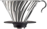 Gotero de café metálico V60