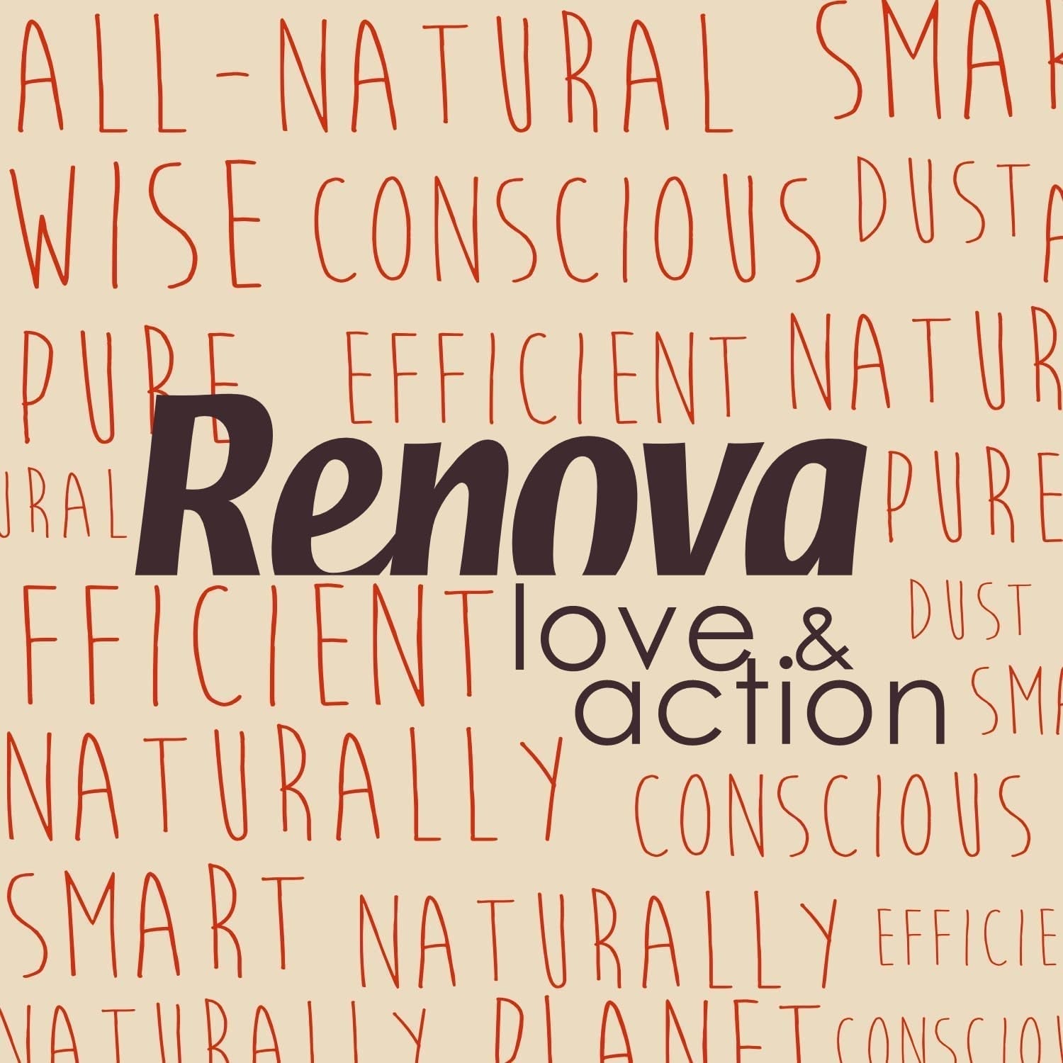 Papel higiénico Renova Eco Love & Action, 4 piezas