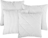 Traumnacht Cómoda almohada para ruleta, Juego de 4 almohadas, Con funda acolchada y relleno de espuma, 40 X 40 cm, Certificado Oeko-Tex, Fabricada según el estándar de calidad alemán Naty Shop almohadas estándar Título predeterminado