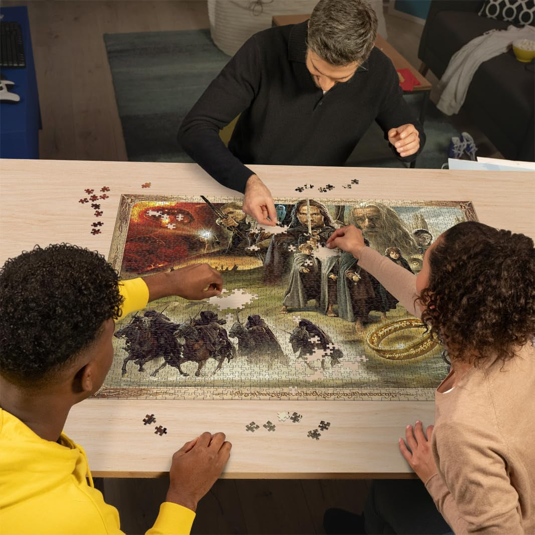 Ravensburger Puzzle 16927 - LOTR: La Comunidad del Anillo - El Señor de los Anillos Puzzle de 2000 piezas para adultos y niños mayores de 14 años Puzzle Naty Shop