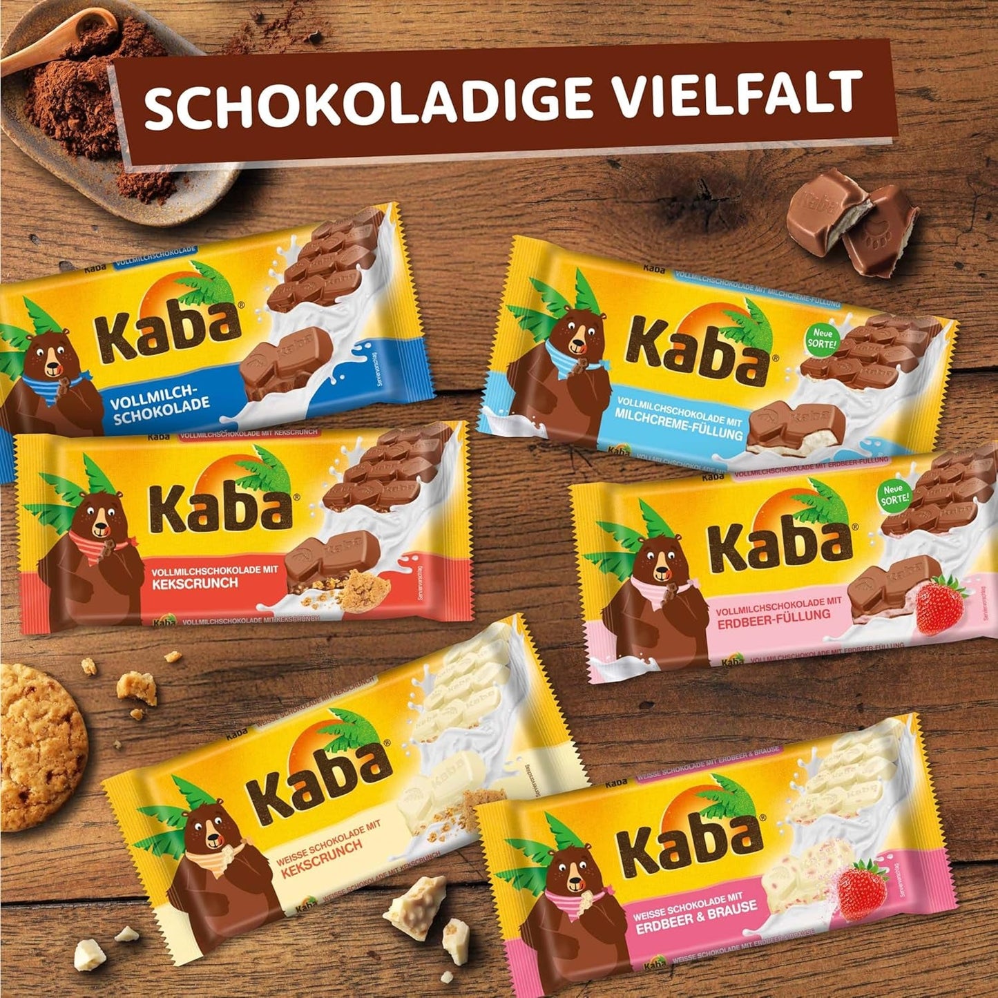 Barra de chocolate rellena de chocolate con leche entera y crema de leche Kaba 90 g Barra de chocolate para fundir con crema de leche ligera y sabor original de Kaba (paquete de 2)