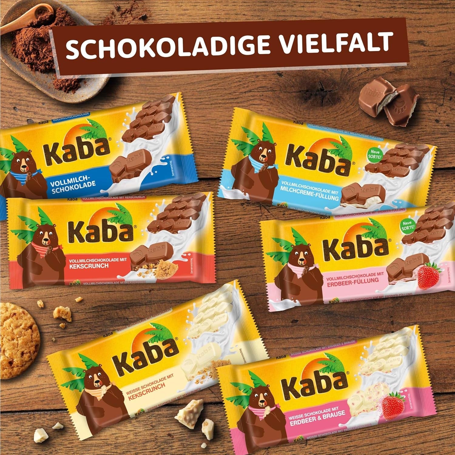 Barra de chocolate rellena de chocolate con leche entera y crema de leche Kaba 90 g Barra de chocolate para fundir con crema de leche ligera y sabor original de Kaba (paquete de 2)