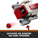 LEGO Star Wars Escape Con El BARC Speeder, Set Mandaloriano, Bicicleta De Juguete Con Sidecar, Incluye Las Figuras Kelleran Beq Y Grogu, Regalo Para Niños Y Niñas A Partir De 8 Años 75378 Sets De Construcción Beuche den LEGO-Store
