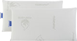 Todocama - Almohada viscoelástica, aloe vera, 2 piezas, 70 cm, blanca Naty Shop almohadas estándar Pack de 2 unidades - 70 Cm