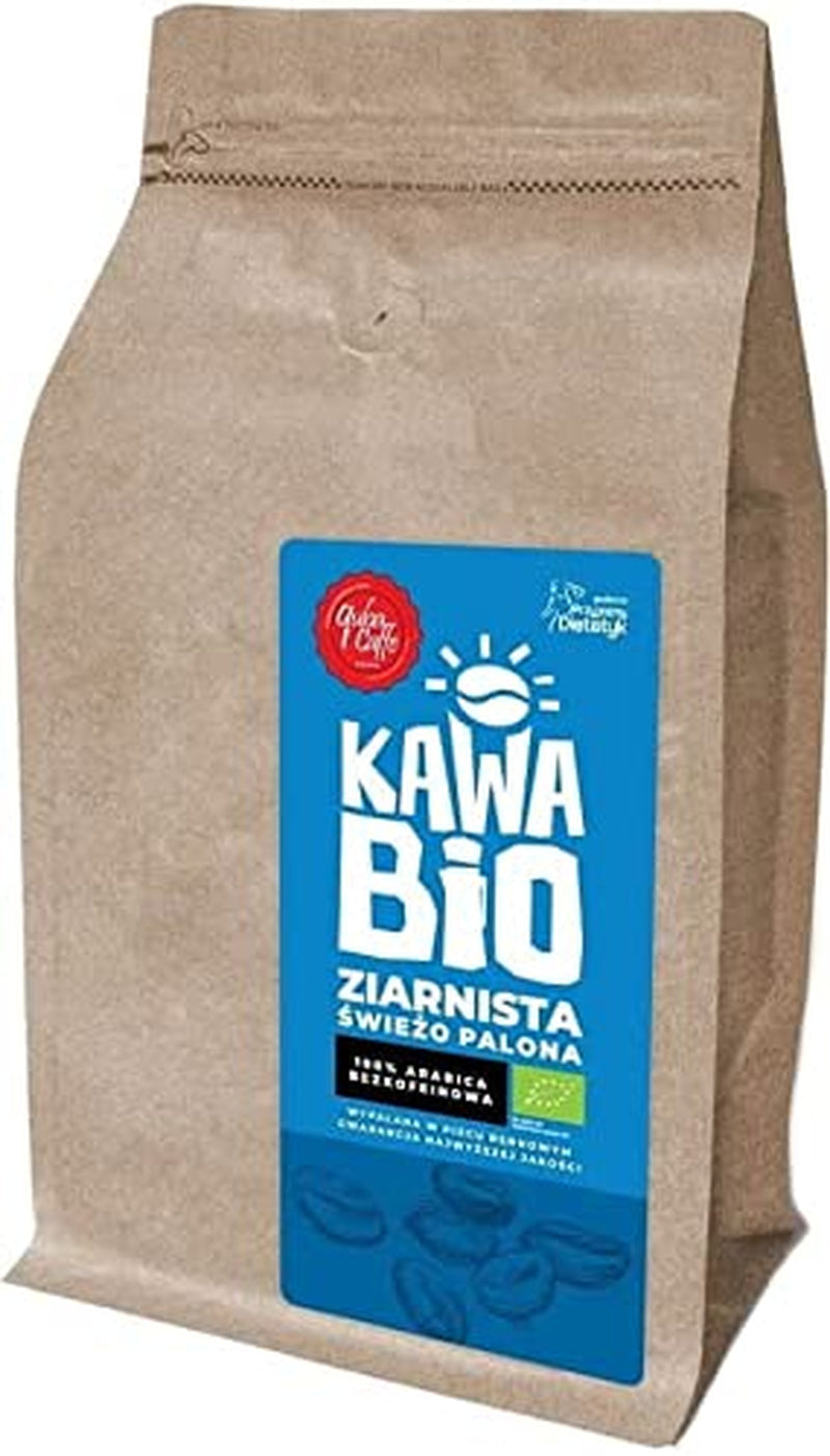 CAFÉ ÁRABE DESCAFEINIZADO EN GRANOS ECOLÓGICO 250 g - QUBA CAFFE