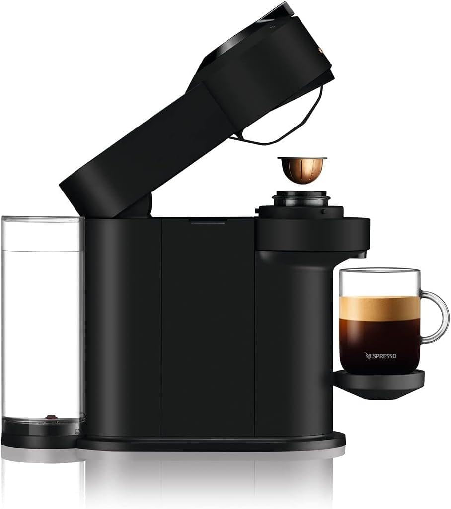 Cafetera Nespresso De'Longhi Vertuo Next, ENV120.BM, negro mate