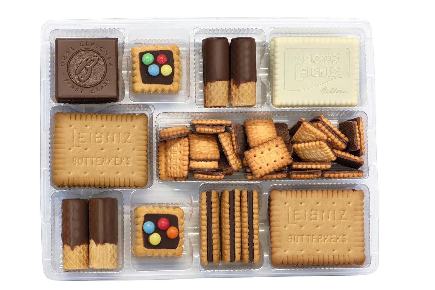 Bahlsen Our Biscuits Family, paquete de 9, mezcla de galletas con 7 variedades crujientes de galletas de chocolate (9 x 280 g)