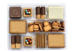 Bahlsen Our Biscuits Family, paquete de 9, mezcla de galletas con 7 variedades crujientes de galletas de chocolate (9 x 280 g)