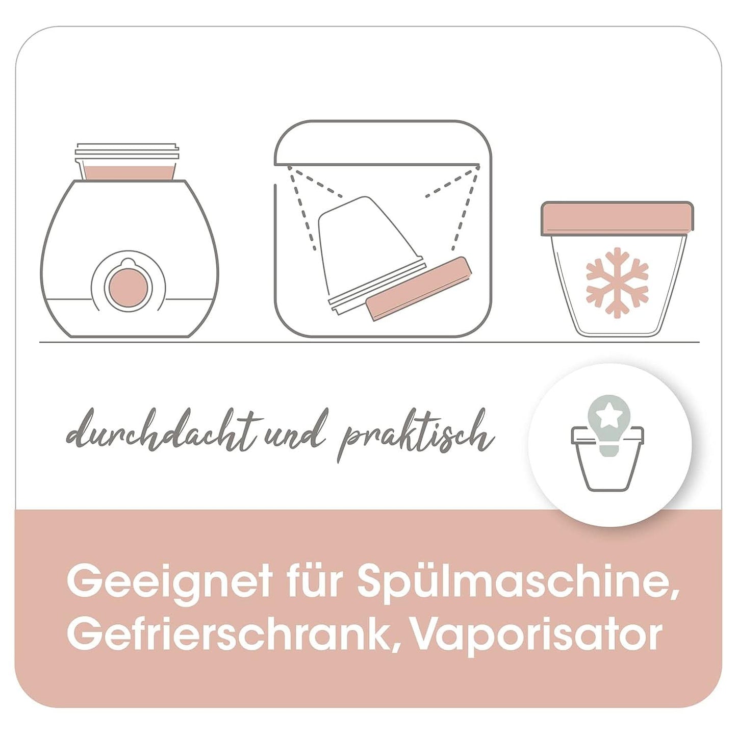 Recipientes para leche materna NIP Primeros Momentos 150 ml, 4 piezas: apilables y antigoteo Accesorios Alimentación y Lactancia Bebe Naty Shop