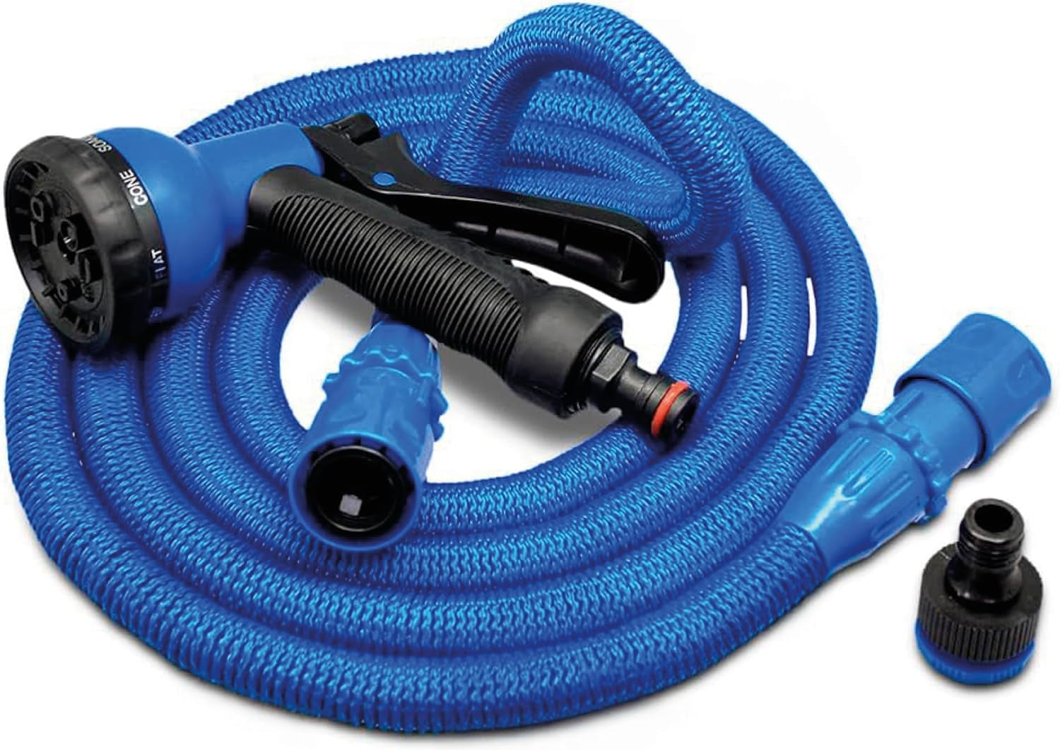 Pro C2607B Manguera Extensible con Presión del Agua, Azul, 7,5 metros