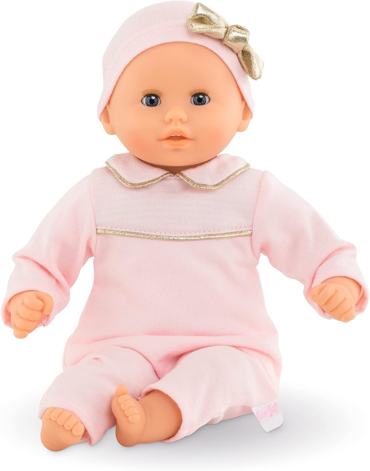 Corolle 9000100270 - Mon Premier Poupon Calin Manon Muñeca francesa con talismán y aroma a vainilla