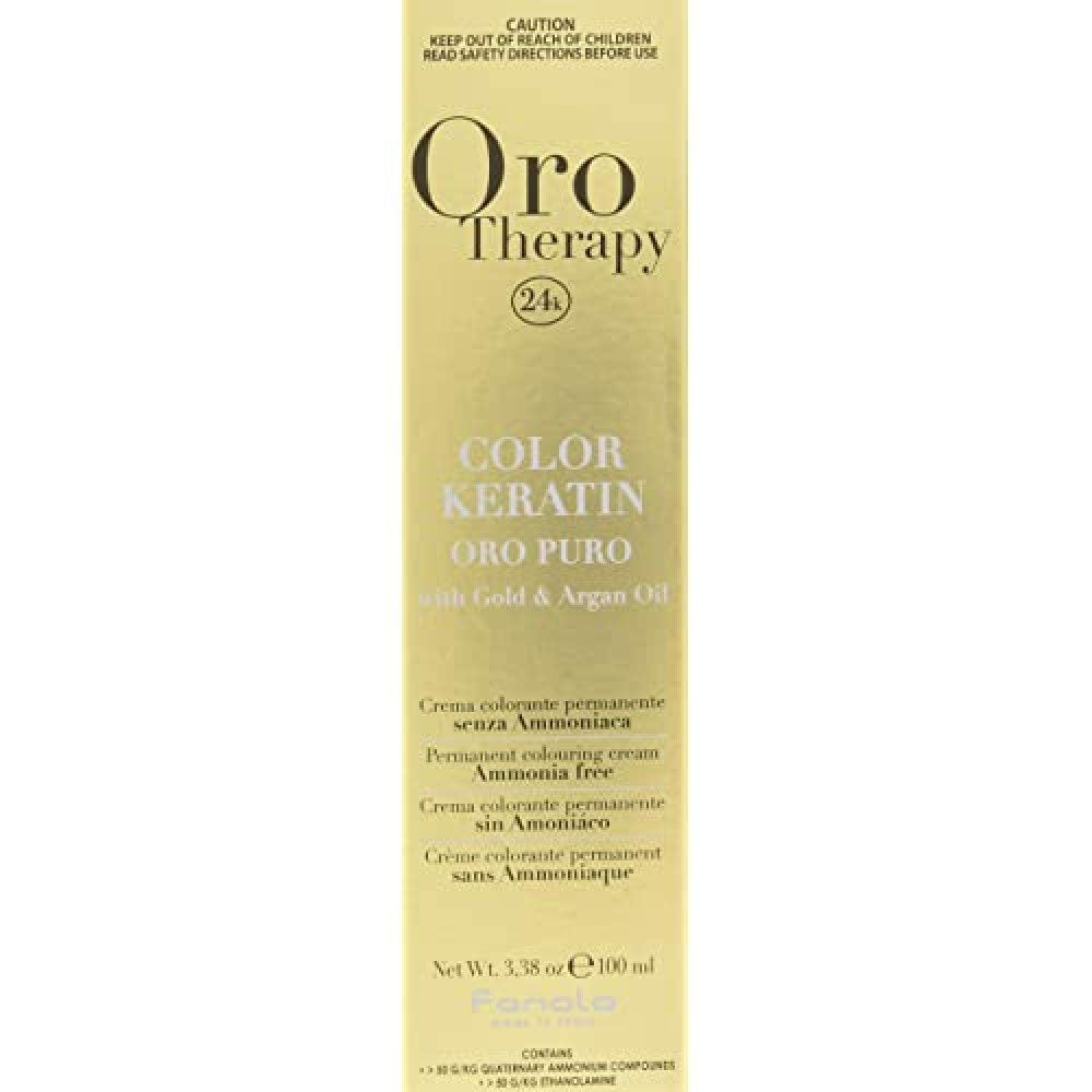 Fanola Oro Therapy Color Keratina 5.0 100ml Tinte Naty Shop 7.34 Rubio dorado