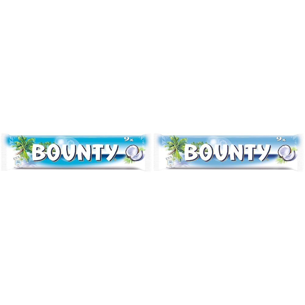 Barras de chocolate Bounty | Coco y Chocolate | Varios tamaños de envases