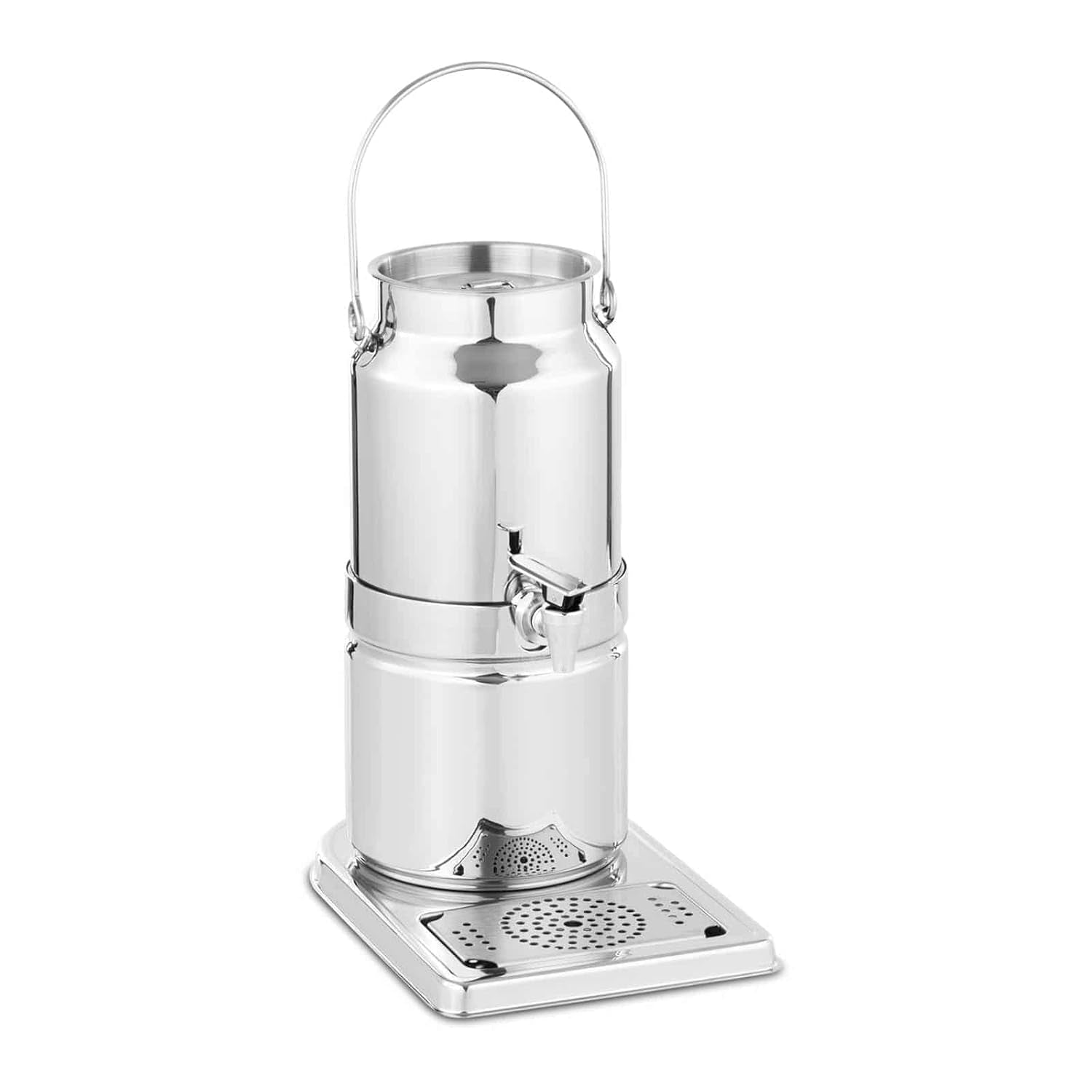 APS 10830 Taza para leche -TOP FRESH-, 21 x 32 cm, A: 39 cm, Acero inoxidable 18/8, 1 bolsa refrigerante en la base