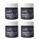 Color de cabello semipermanente Modo de empleo Caja 100 ml paquete de 4 (Pillarbox Red) Tinte para el cabello Naty Shop Gris tormenta 400 Ml (1 paquete)