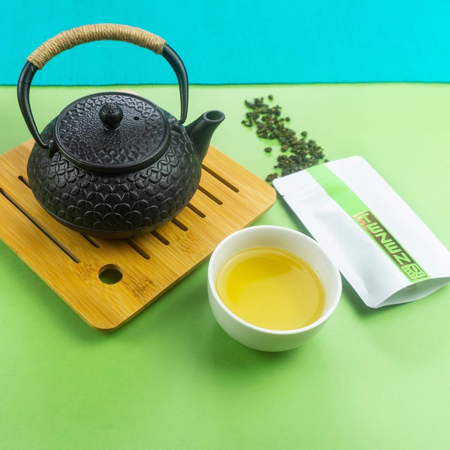 Té con leche Oolong de Alishan, Taiwán | Jin Xuan Milky Oolong Alta Calidad 100% Natural Sin Sabor (100g)
