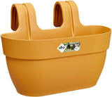 elho Vibia Campana Easy Hanger M 36 - Maceta para balcón y exterior - Ø 36,0 x H 26,5 cm - Negro/Antracita