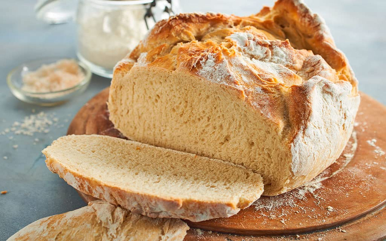 RUF Lievito Madre Sauerteig, Milder Weizen-Sauerteig, Mutterteig, Kurze Teigruhe Durch Enthaltene Trockenhefe, Lievito Madre Getrocknet Für Brot, Baguette, Focaccia, 3X35G Mezcla para hornear y cocinar Naty Shop