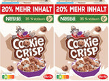 Nestlé Cookie Crisp (+20%), cereal integral de desayuno para niños, paquete de 1 (1x450g)