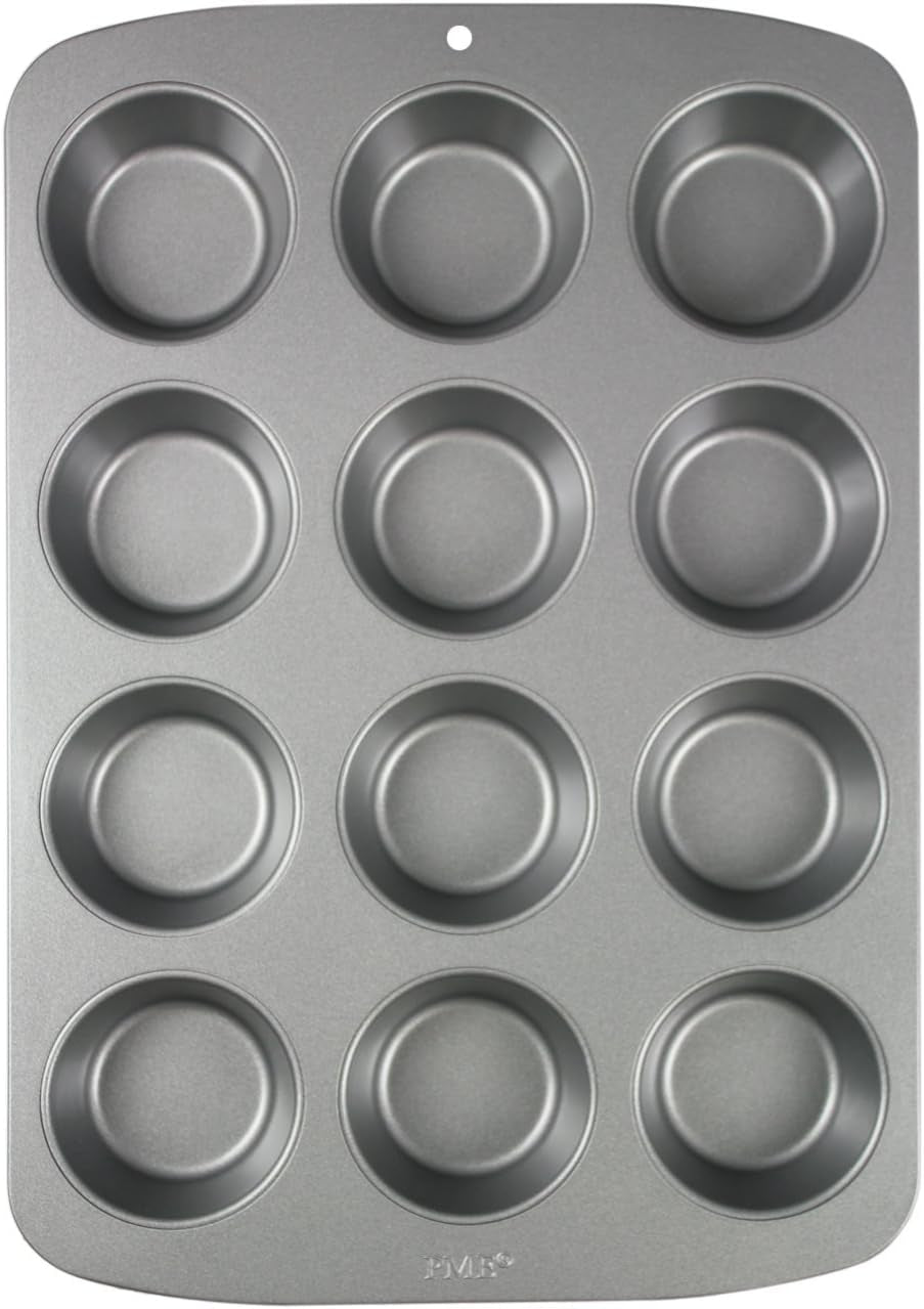 CSB111 Antihaftbeschichtete Mini-Muffinform Mit 24 Löchern Aus Karbonstahl, Edelstahl, Plata, 39,4 X 24,6 X 2,1 Cm Moldes y bandejas para hornear Naty Shop 37.2999999999999997 X 26,1 X 3,1 Cm Einzeln