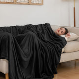 Manta Acogedora Manta Polar Mullida 130 X 150 Cm Mantas para Cama Manta para Sofá Mantas Y Mantas Grandes Y Suaves para Adultos Mantas para Sofá Cálidas Camas Y Mantas Negras Lavables A Máquina Good Nite