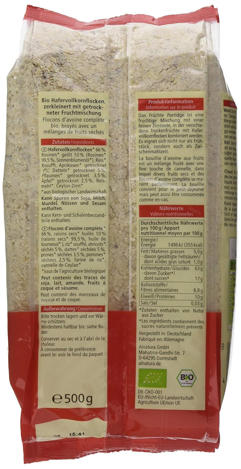 Gachas de frutas, 500g