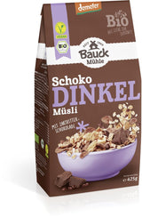 Bauck HOF Dinkelmüsli Schokozart, 425G (1Er Pack) Cereales Naty Shop 12 X 425 Gr